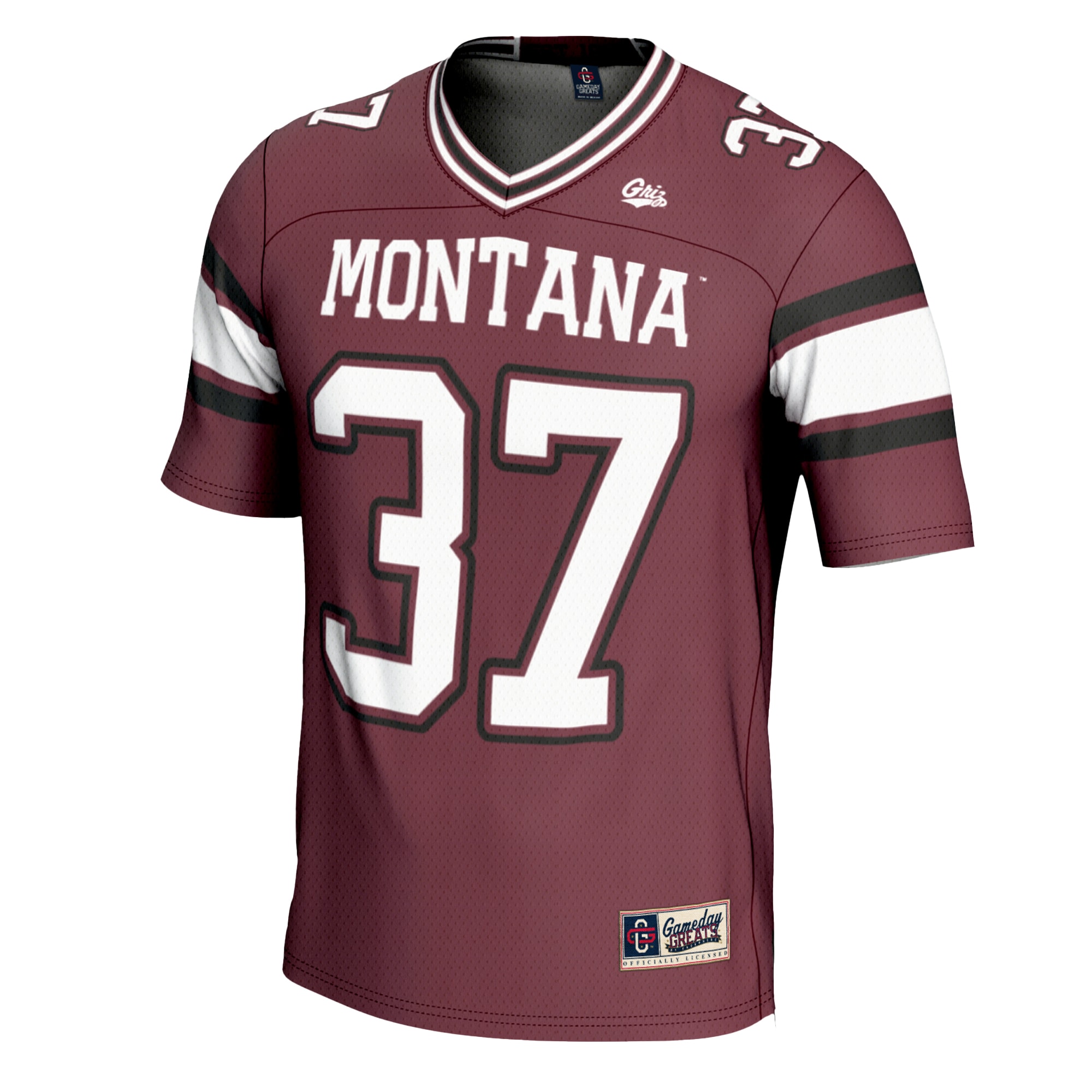 #37 Montana Grizzlies GameDay Greats Youth 2026/2027 Football Jersey?�C Maroon