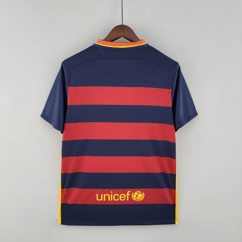 2015-2016 Barcelona Jersey retro kit