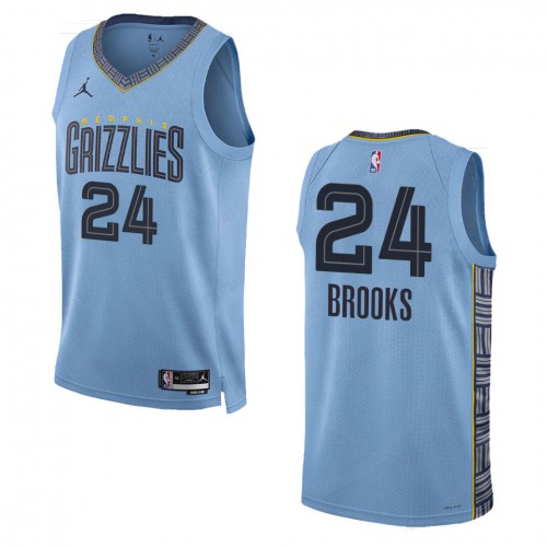 Blue PHI Memphis Grizzlies #24 Nike Vintage Jersey Basketball Jersey