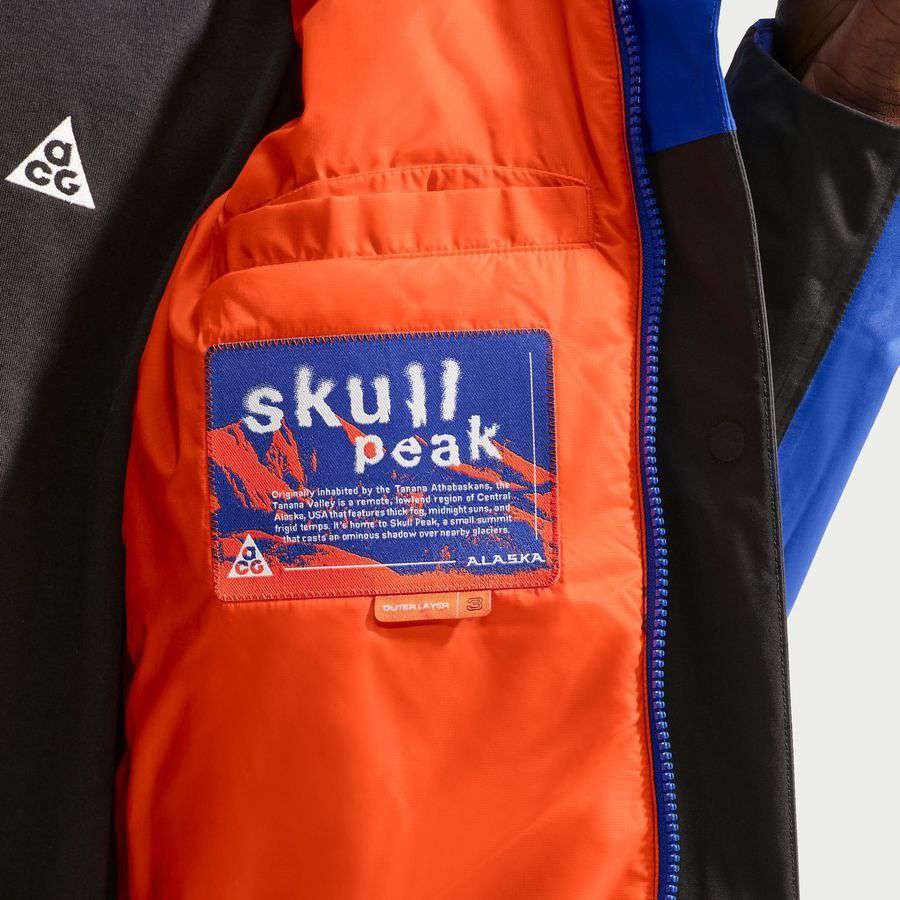 Inter X ACG Jacket Storm-FIT Skull Peak 4th - Hyper Blue/Black/Safety Orange