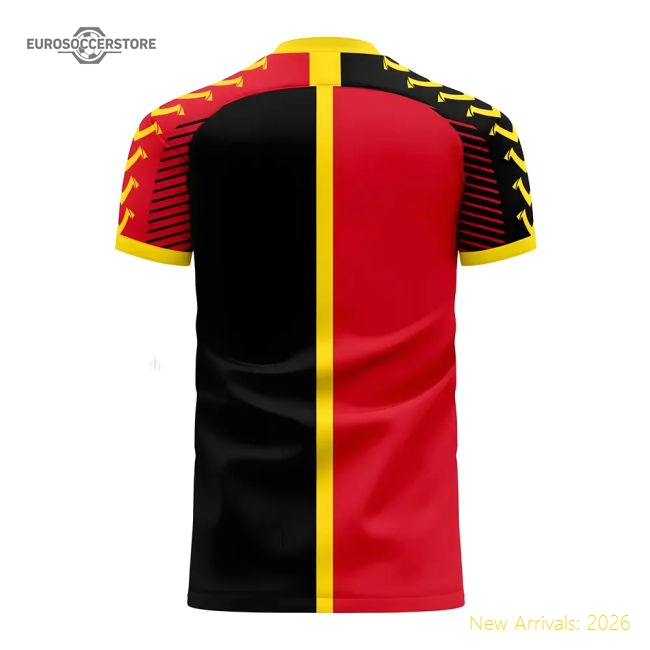 Angola 2025-2026 Home Concept Football Kit (viper) - Womens