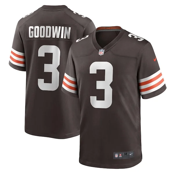 None Marquise Goodwin Game Jersey - Brown | NFL Player Jersey