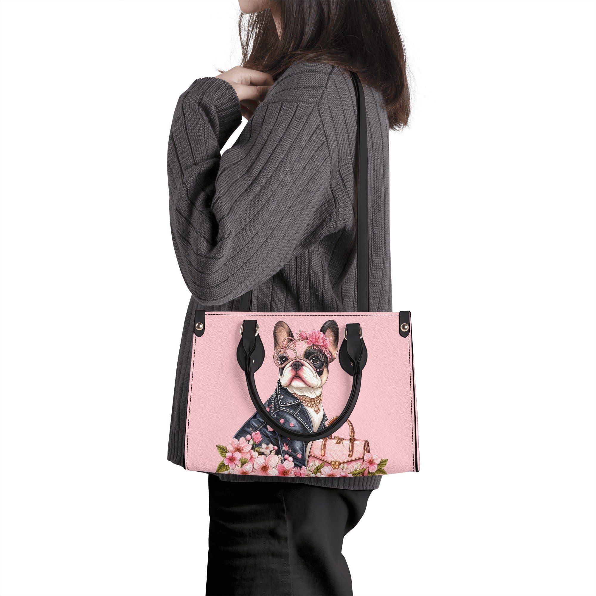 - Bulldog Luxury Women Handbag For French Bulldogs | Safe For Paws