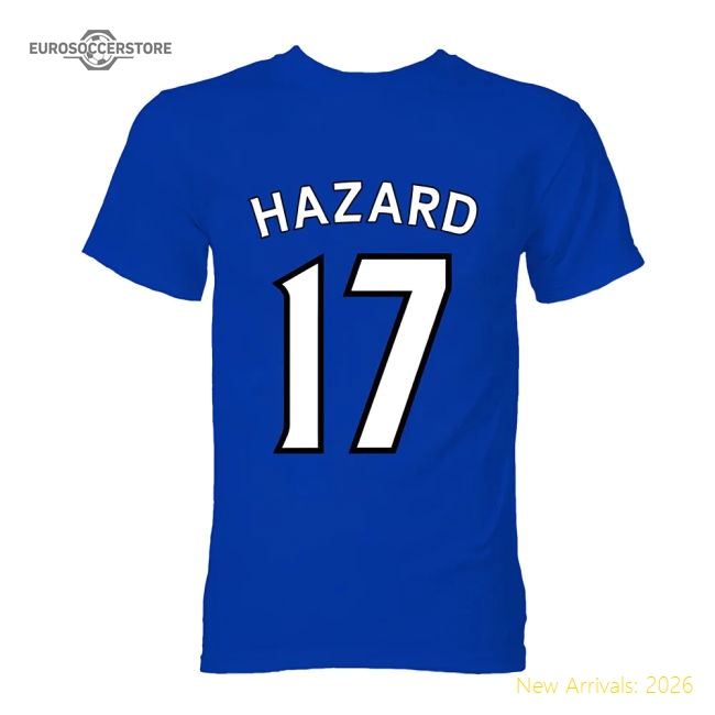 Official Eden Hazard Chelsea Hero T-shirt (blue) - Premium Quality
