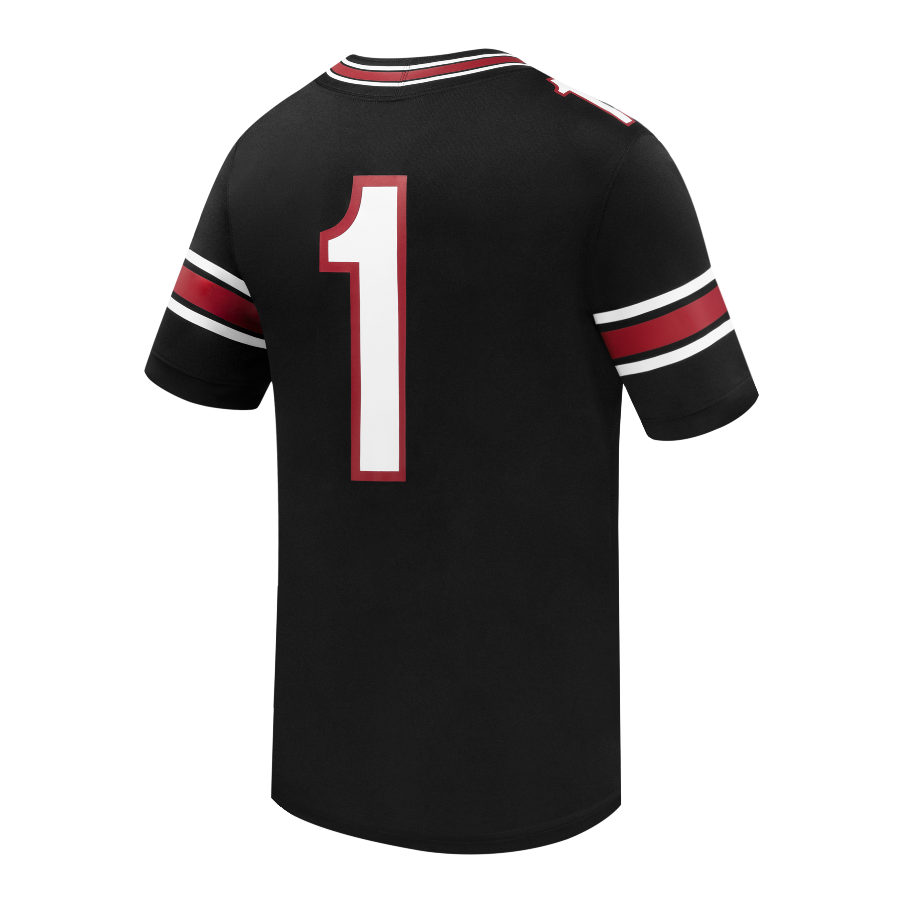#1 South Carolina Gamecocks Alternate Replica Football Jersey - Black