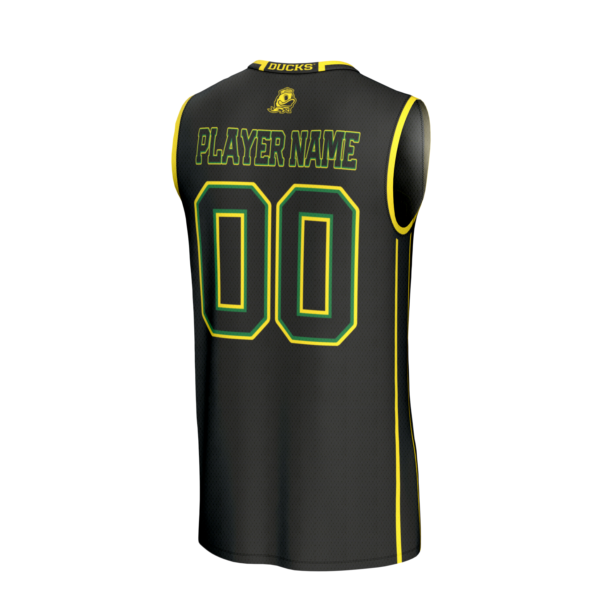 [NJP] Oregon Ducks GameDay Greats Youth Lightweight Collegiate Men's Basketball NIL Pick-A-Player Fashion Jersey - Black