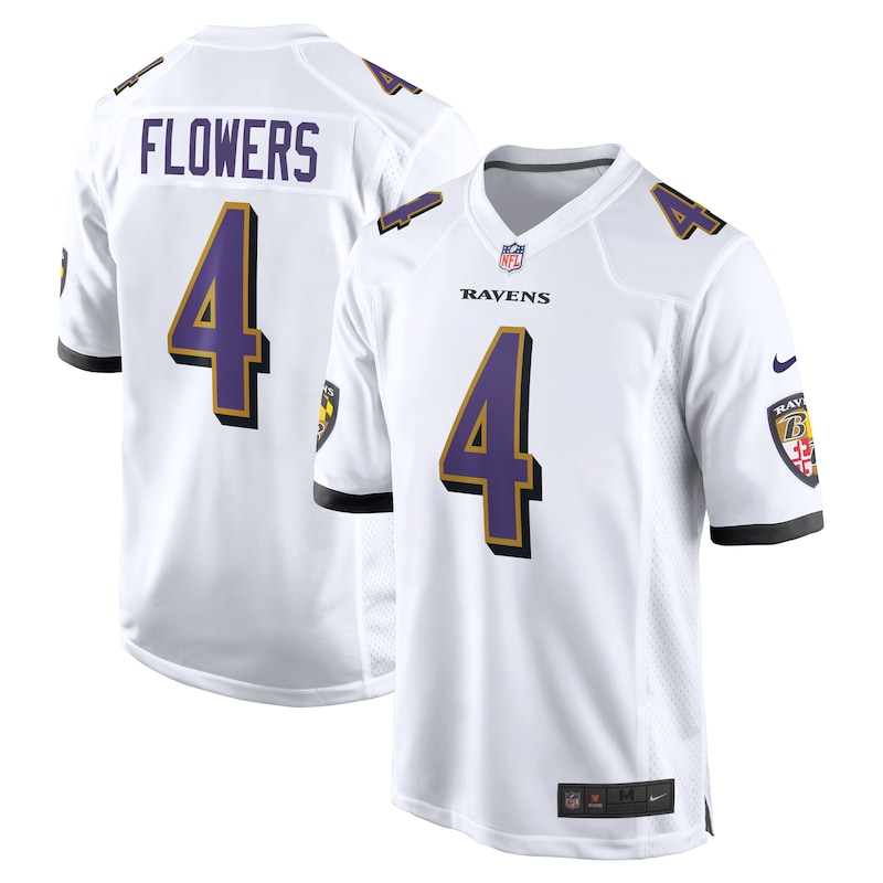 None Zay Flowers BAL Ravens Energetic High-Quality Jersey Football App