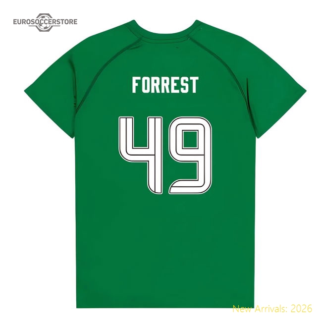 Celtic Poly T-shirt (Green/White) - Kids (Forrest 49)