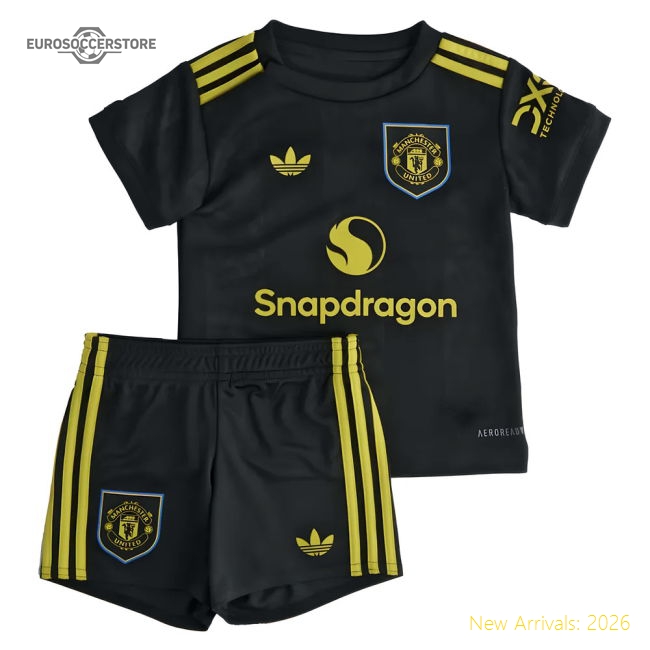 2025-2026 Manchester United Third Baby Kit