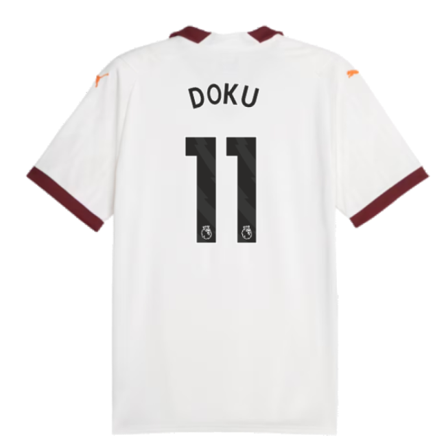 2023-2024 Epl Premier League Team Away Match-ready Jersey Doku