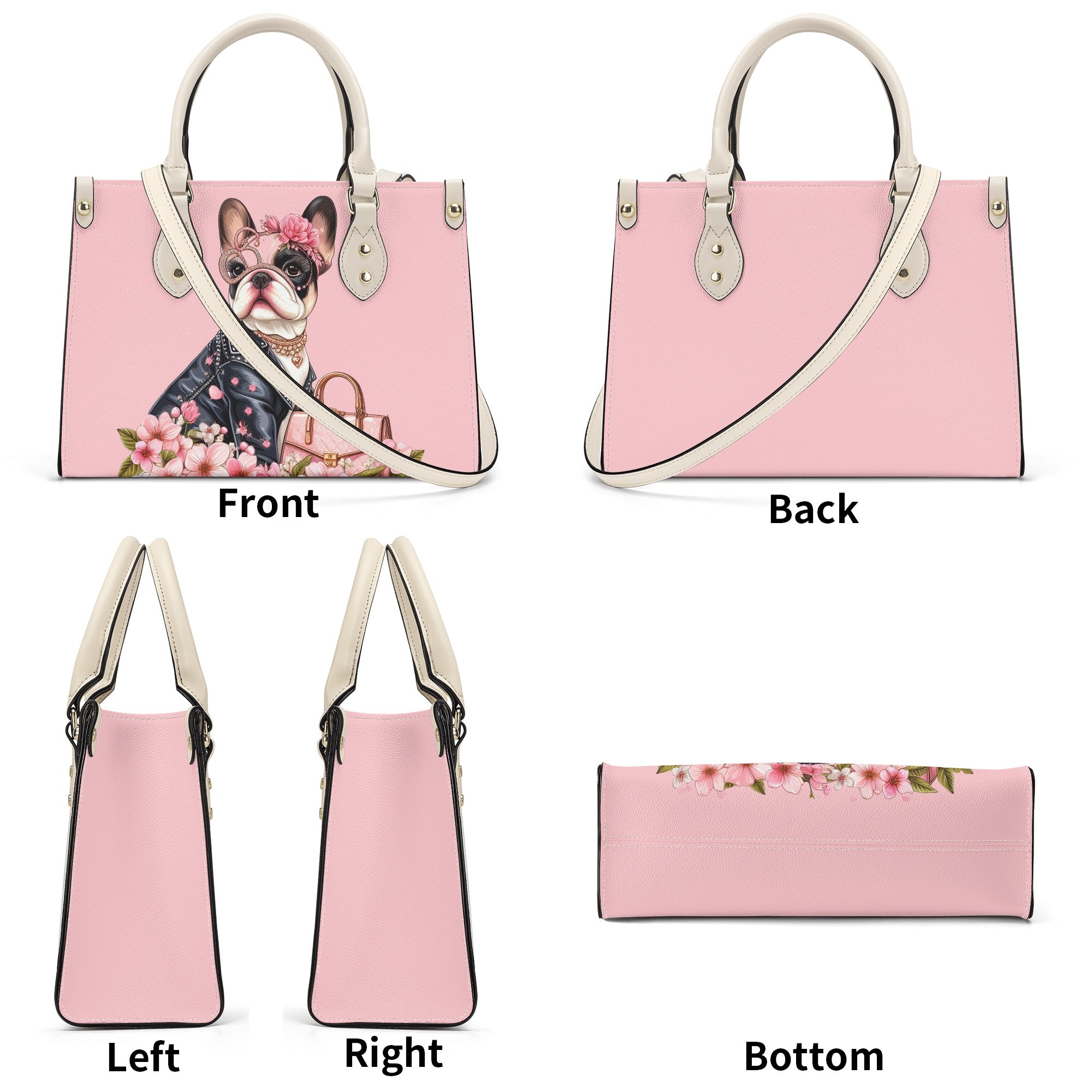 French Bulldog Lover Willow Luxury Women Handbag Perfect Gift Idea