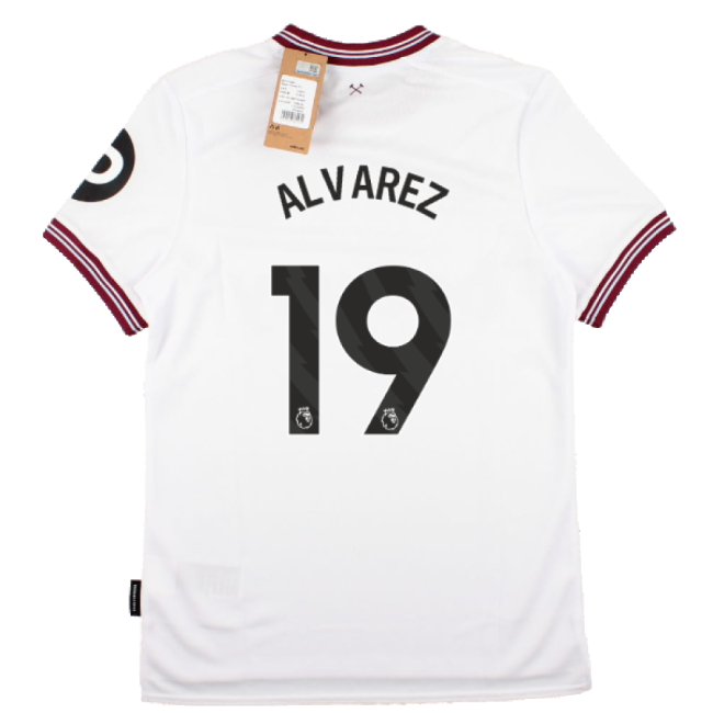 Fervent Football West Ham United Away Shirt Alvarez #19 High Perfo...