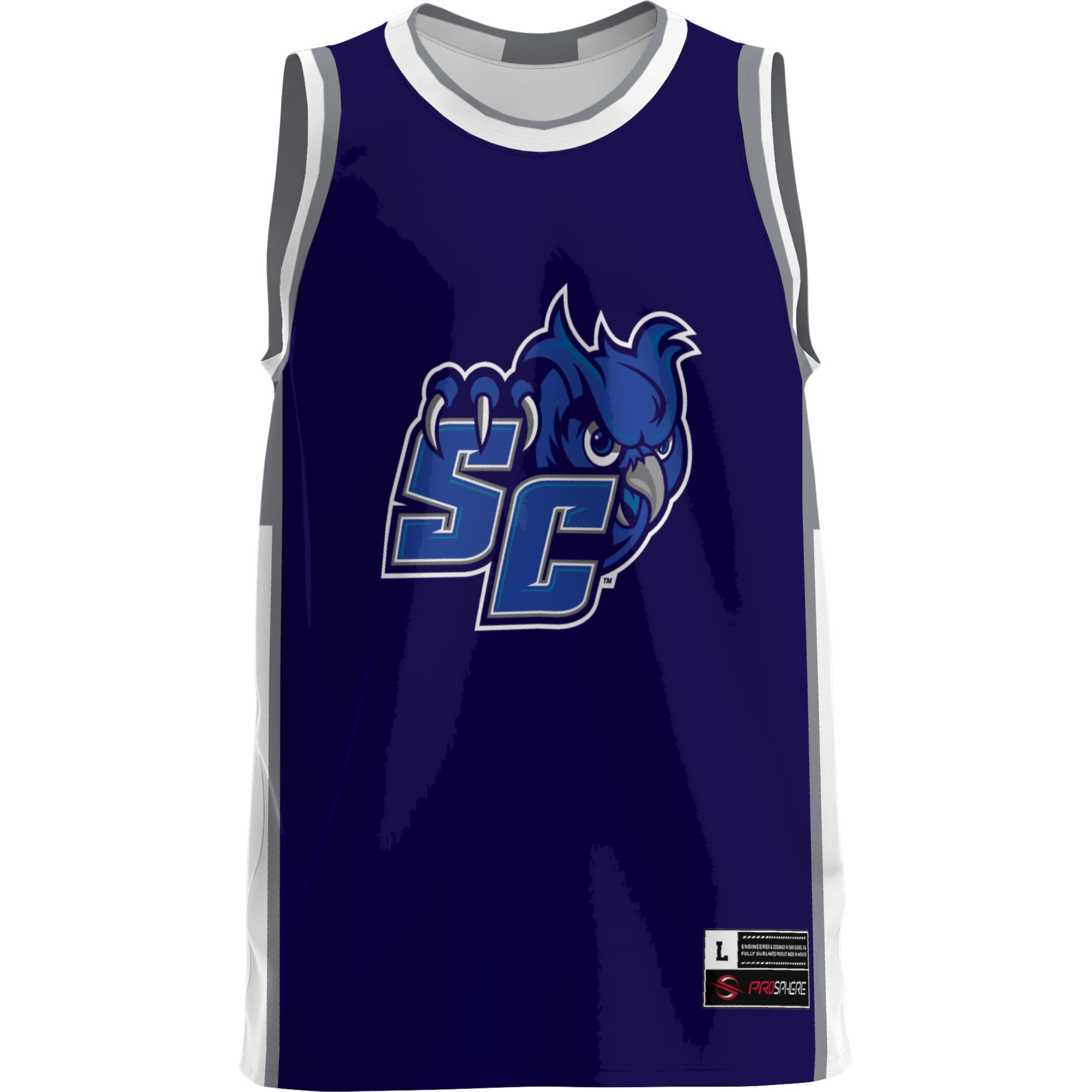 [DDG] Southern Connecticut State Owls GameDay Greats Lightweight Basketball Jersey - Blue