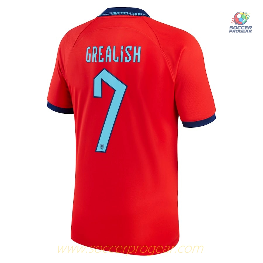 GREALISH 2022 WORLD CUP ENGLAND Match Quality AWAY SHIRT