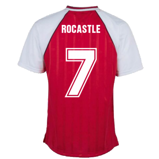 Elite Performance Arsenal Home Retro Football Shirt Rocastle #7 Fr...