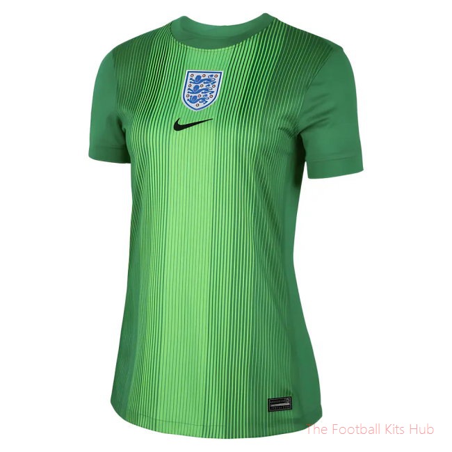2025-2026 England Goalkeeper Shirt (Green) - Womens