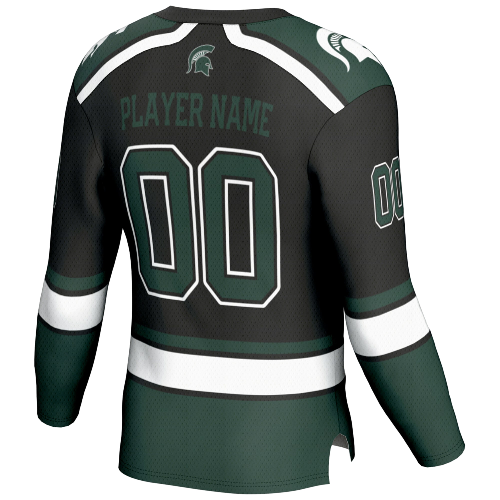 [NJP] Michigan State Spartans GameDay Greats Men's Ice Hockey NIL Pick-A-Player Jersey - Black