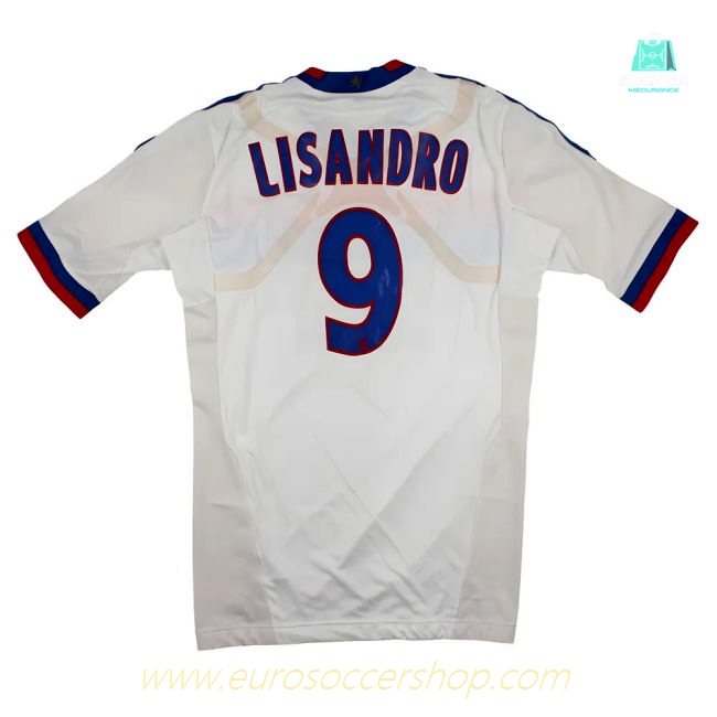 Lyon 2011-12 Player Issue Home Shirt (XL) Lisandro #9 (With Player Issue Bag) (Good)