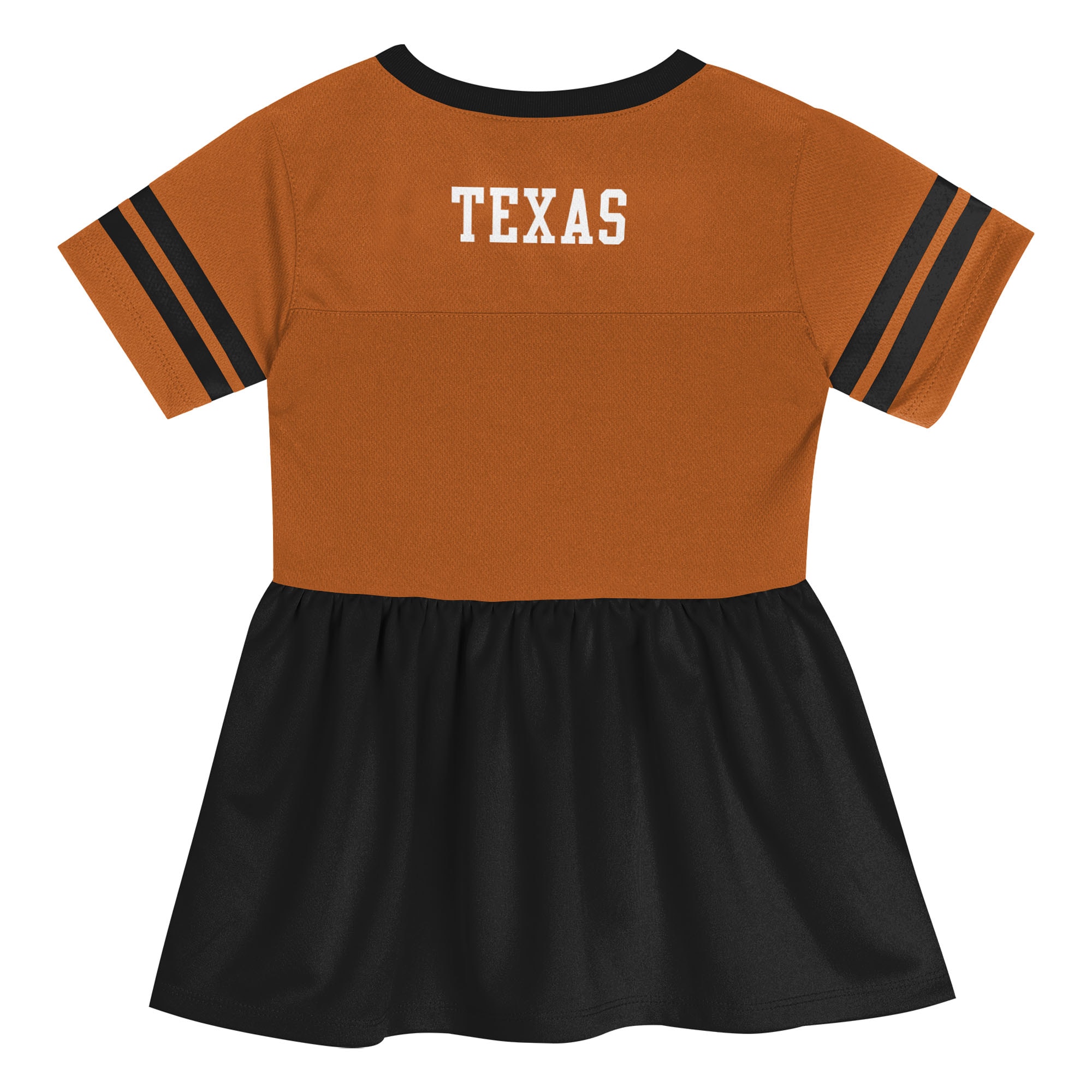 [NJP] Texas Longhorns Outerstuff Girls Preschool Stadium Lights Fashion Jersey Dress - Texas Orange/Black