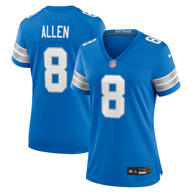 None Kyle Allen Detroit Lions Great Value Fan Favorite Game Day Wear