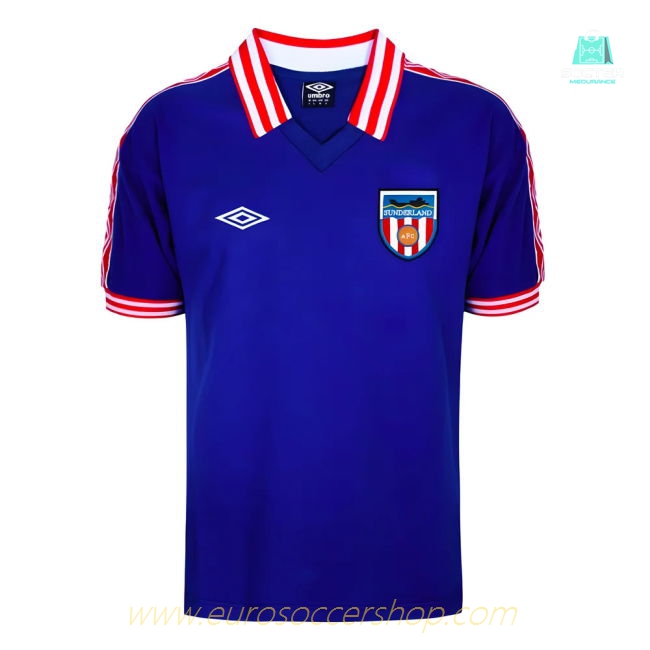 Sunderland 1978 Away Umbro Retro Football Shirt
