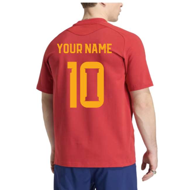 Spain 2026-2027 Football Shirt Your Name - Replica Fan Edition