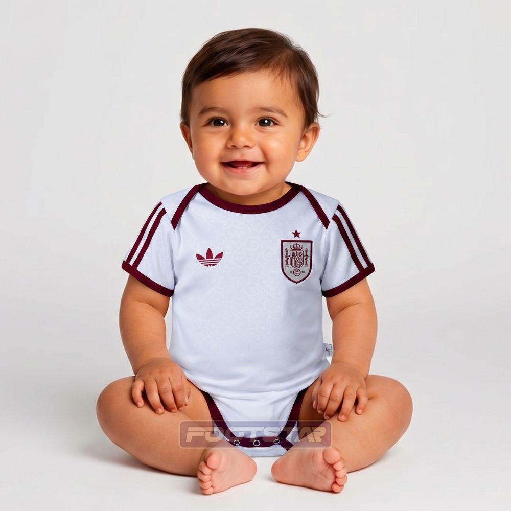 [HP] Baby Bodysuit Spain Away World Cup 2026