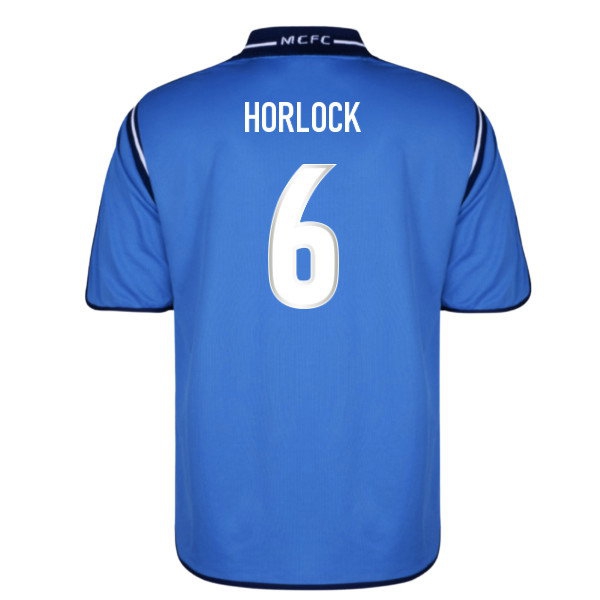 2001 Manchester City Home Retro Shirt (Horlock 6)