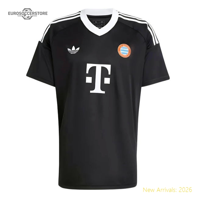 Match-Day 2024-2025 Bayern Munich Third Goalkeeper Shirt (Black)
