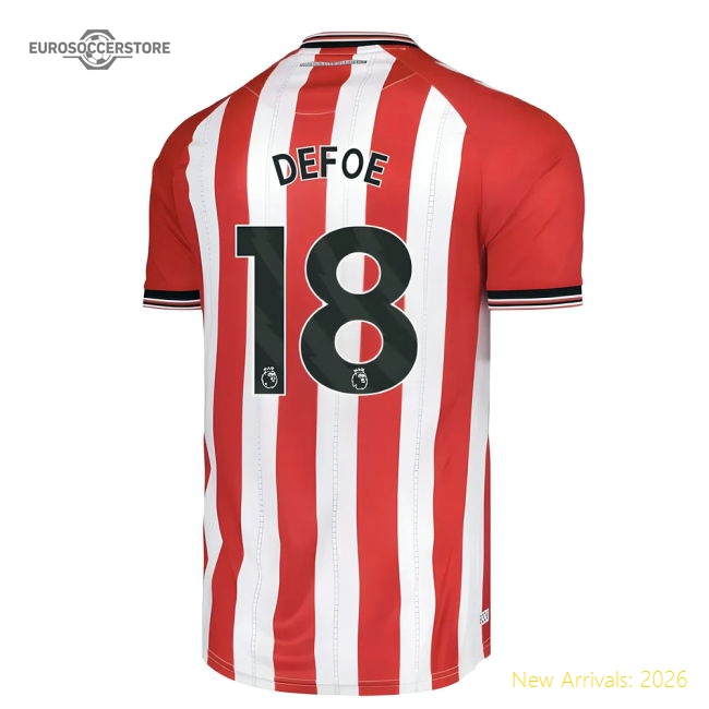 Official Home Premier League Team Defoe Jersey 2025-2026 Breathable