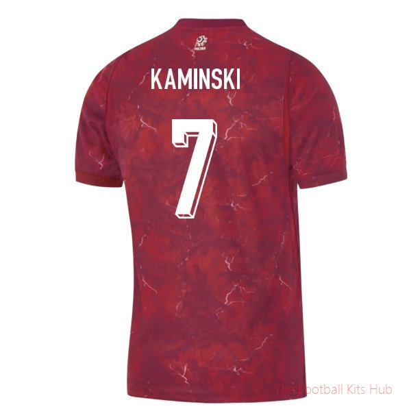 [SPK] 2026/27 Poland Away Shirt Kids Kaminski 7