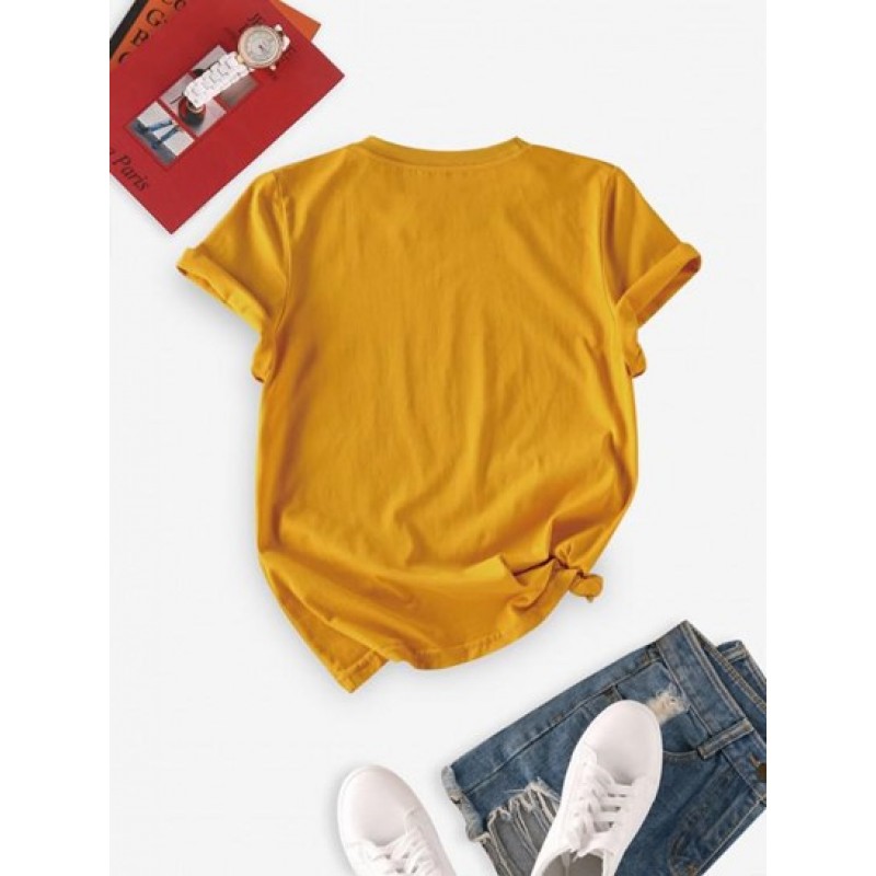 Basic Mountain Graphic T-shirt FZ8860