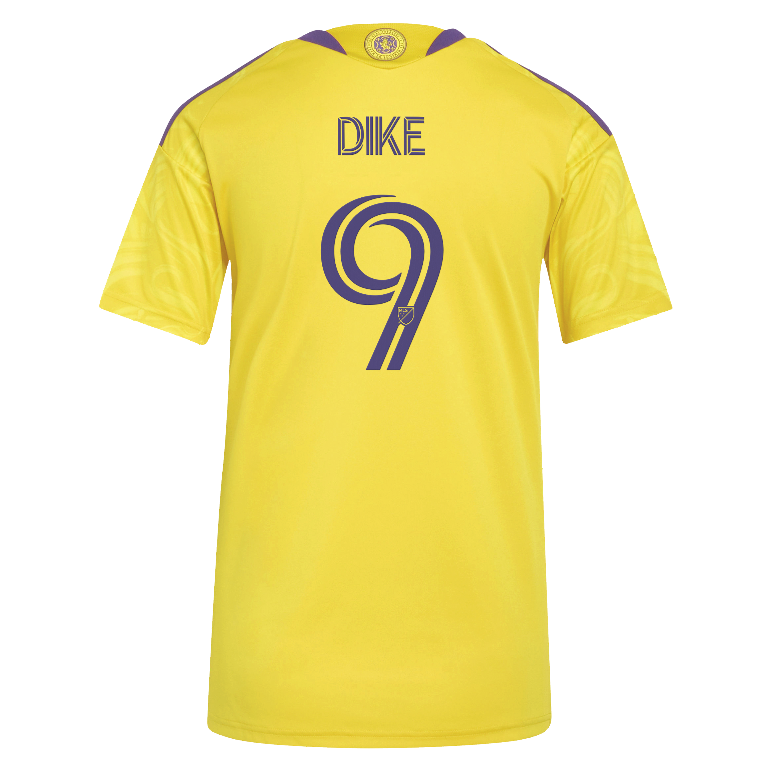 [SJH] Daryl Dike Orlando City SC Women's 2026 Sunken Treasure Kit Secondary Replica Jersey - Yellow