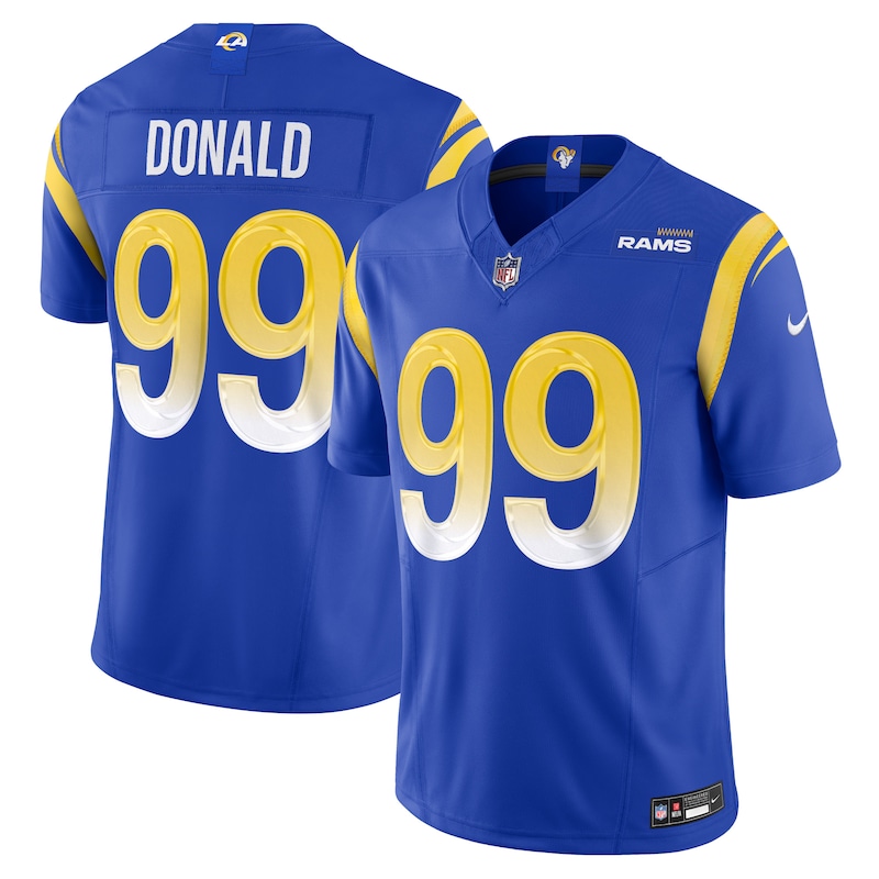 None Aaron Donald LA Rams Sleek Budget-Friendly Jersey Football Appare