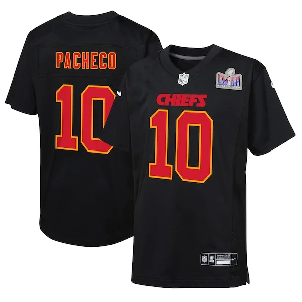 Performance Kansas City Chiefs Game Jersey - Premium Black NFL Fan ...
