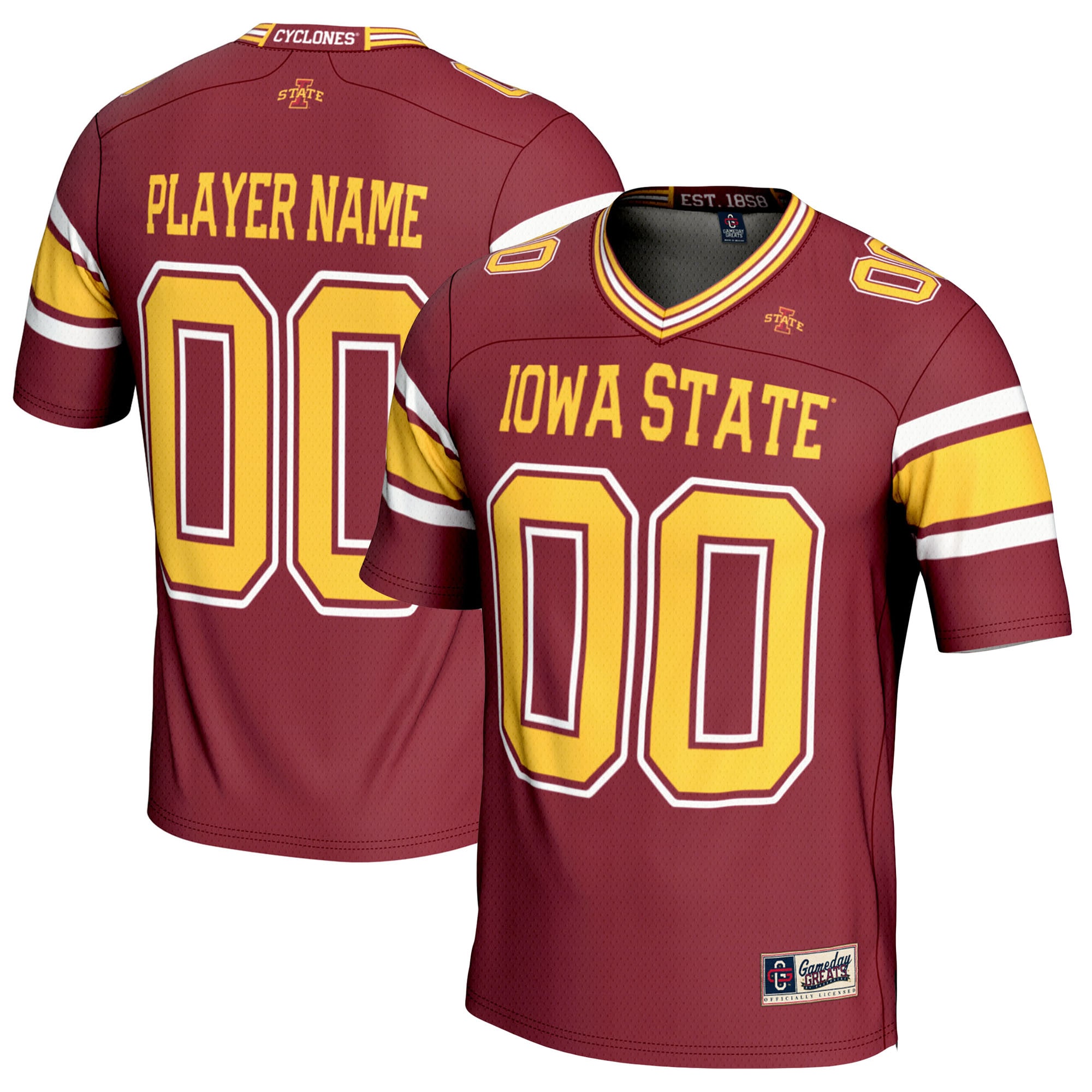 Iowa State Cyclones GameDay Greats Youth NIL Pick-A-Player 2026/2027 Football Jersey - Cardinal