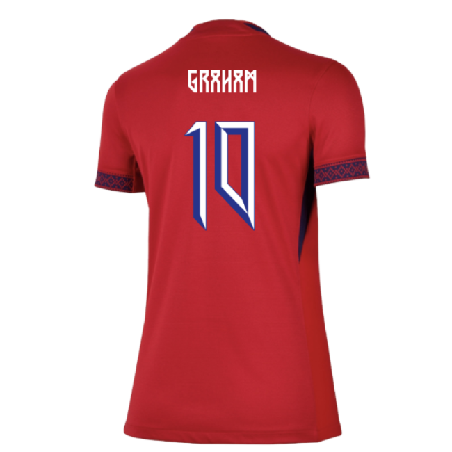 Graham 10 Norway Senior Team Pro Level Home Player Jersey (Womens)