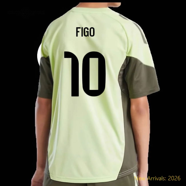2025-2026 Football Team Kids Soft Jersey Figo Dri-fit Machine-washable