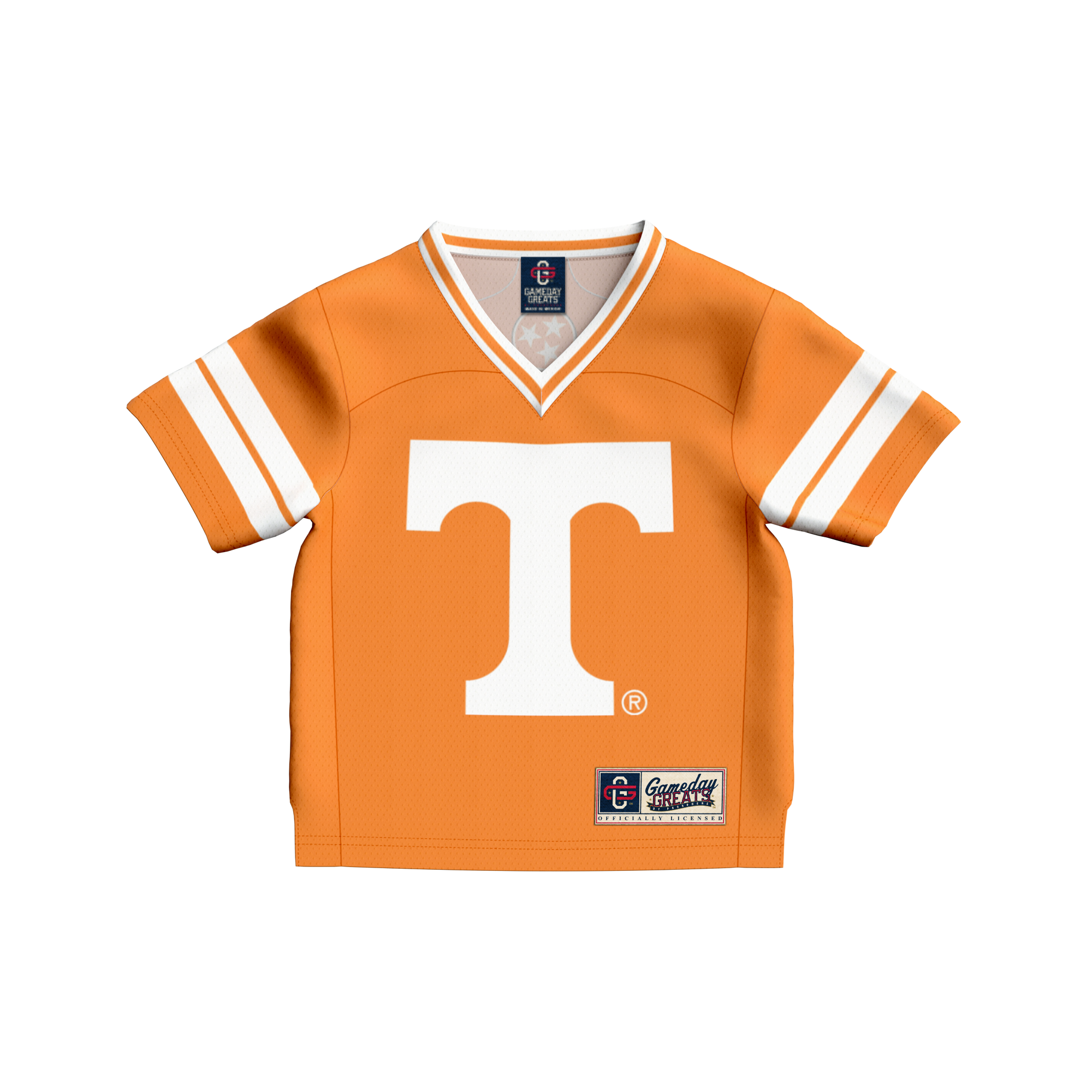 [DDG] Tennessee Volunteers GameDay Greats Toddler Lightweight Collegiate Football Fashion Jersey - Tennessee Orange