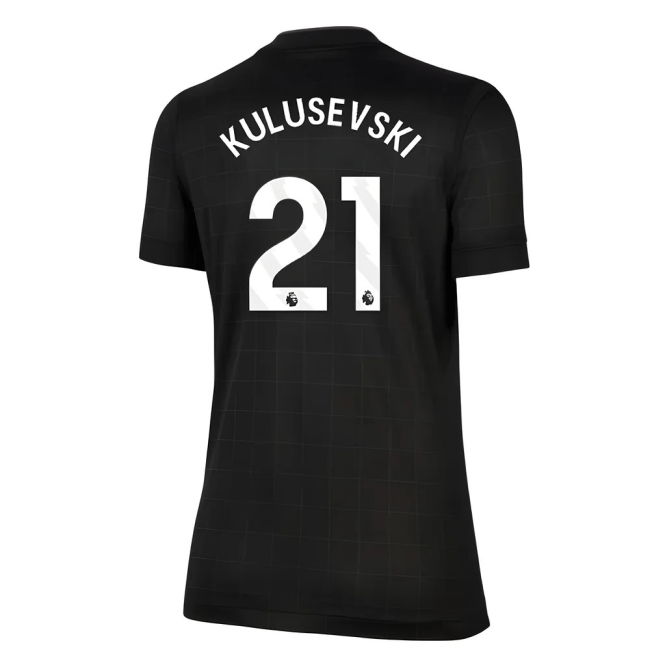 Original Replica Tottenham Away Fan Jersey for Womens (Kulusevski 21)