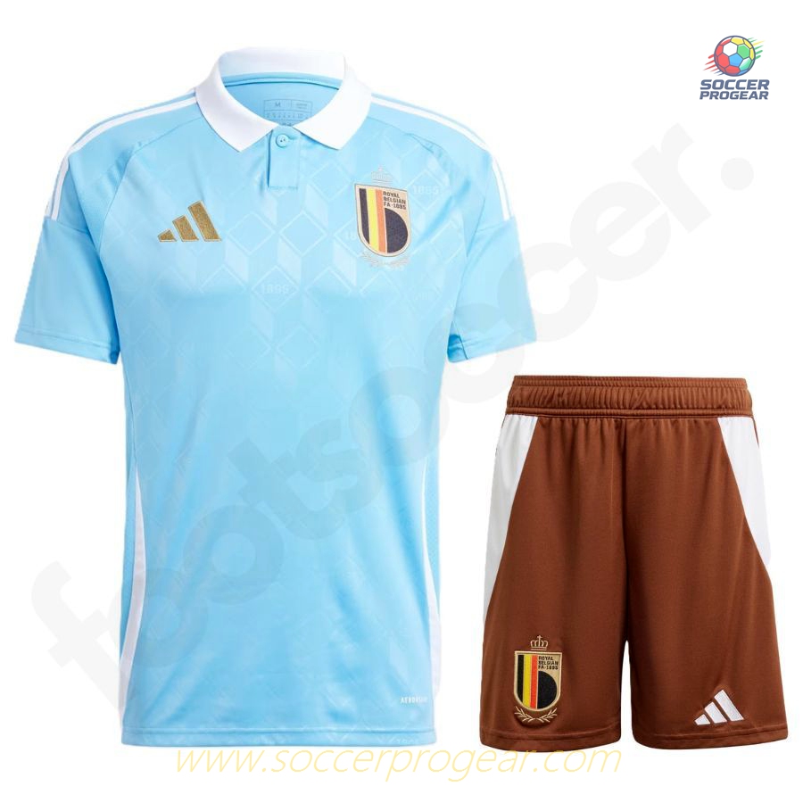 Belgium Away Kids Football Shirt Set Soccer Shirt 2024/25 Collection