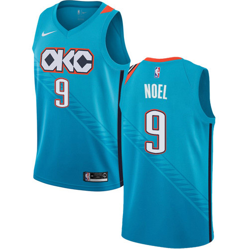 Nerlens OKC #9 Game-Ready Swingman Jersey Slim Fit Game-Day