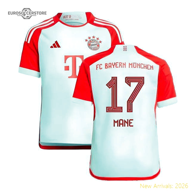 Genuine 2023-2024 Bayern Munich Home Shirt (Kids) (Mane 17)