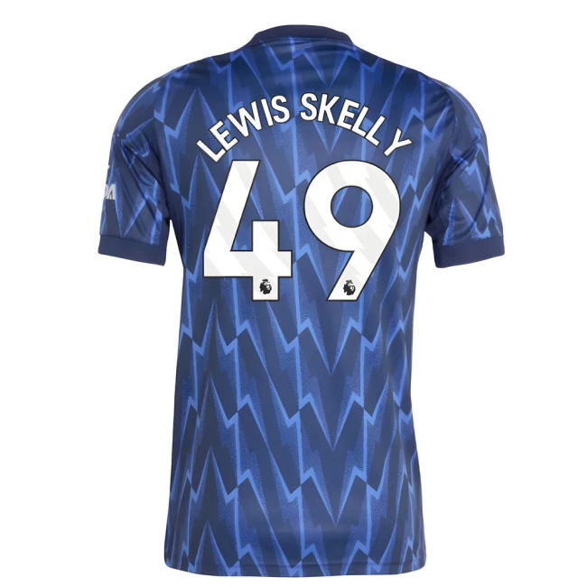 2025-20 Arsenal Official Away Football Kit Lewis Skelly #49 L S