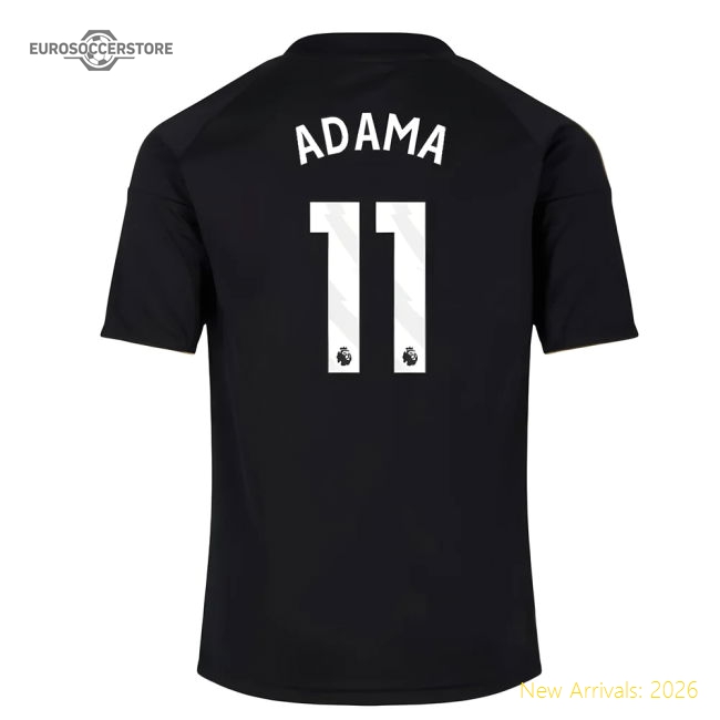 Authentic Official Shirt Kids Adama 11 2025-2026 Fulham Third