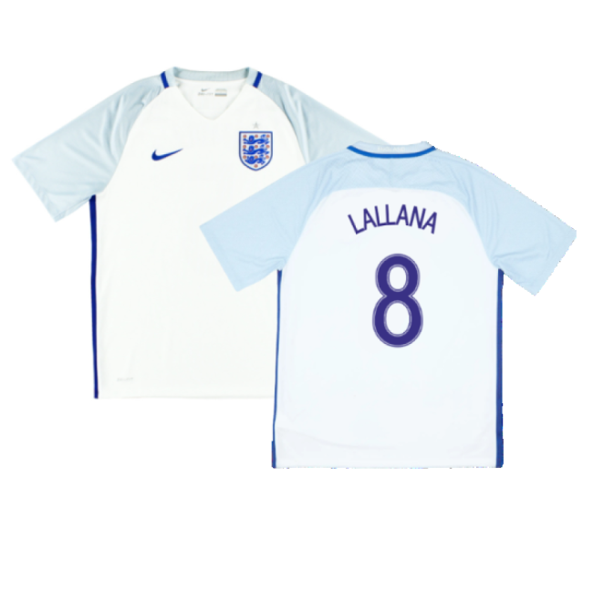 England Senior Team Top Tier Home Player Jersey (Lallana 8)