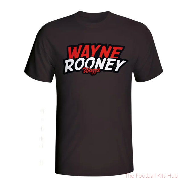 Wayne Rooney Comic Book T-shirt (black) - Kids