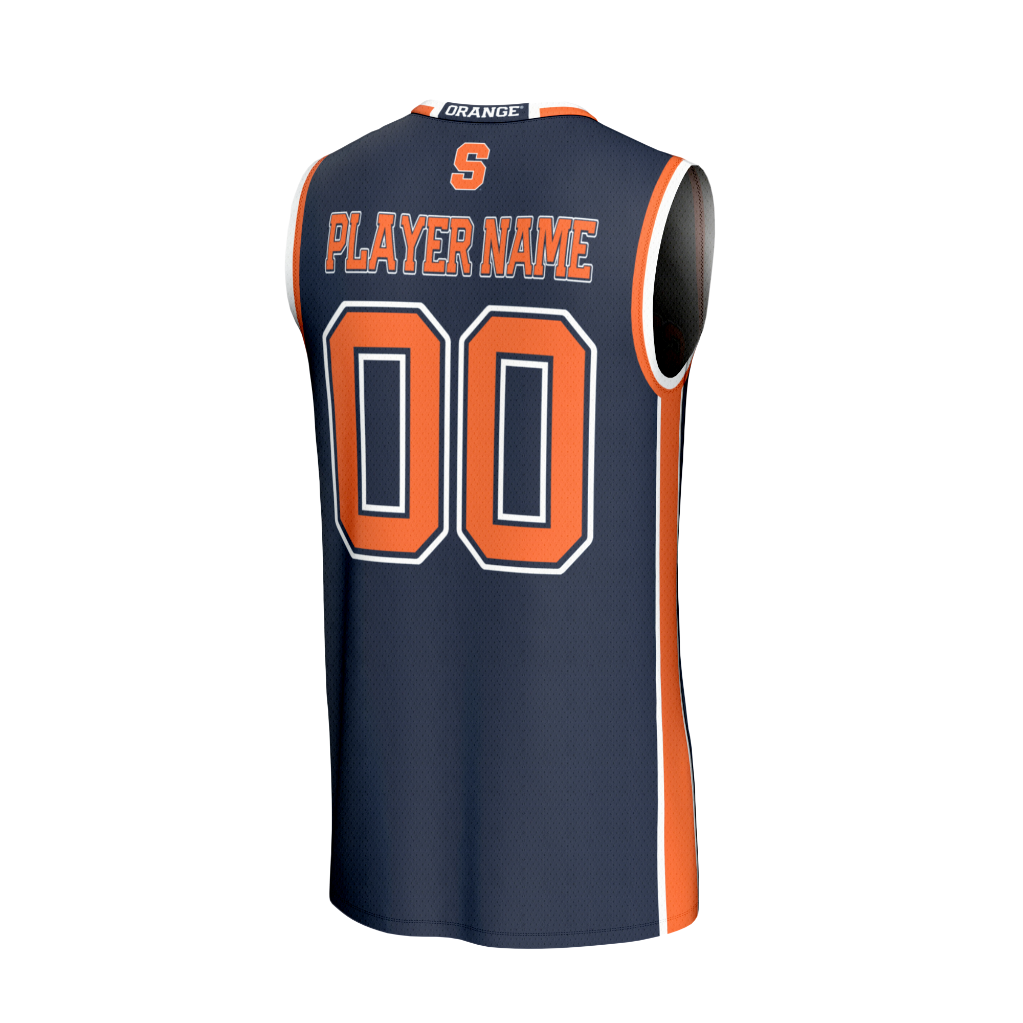 [NJP] Syracuse Orange GameDay Greats Youth Lightweight Collegiate Women's Basketball NIL Pick-A-Player Fashion Jersey - Navy