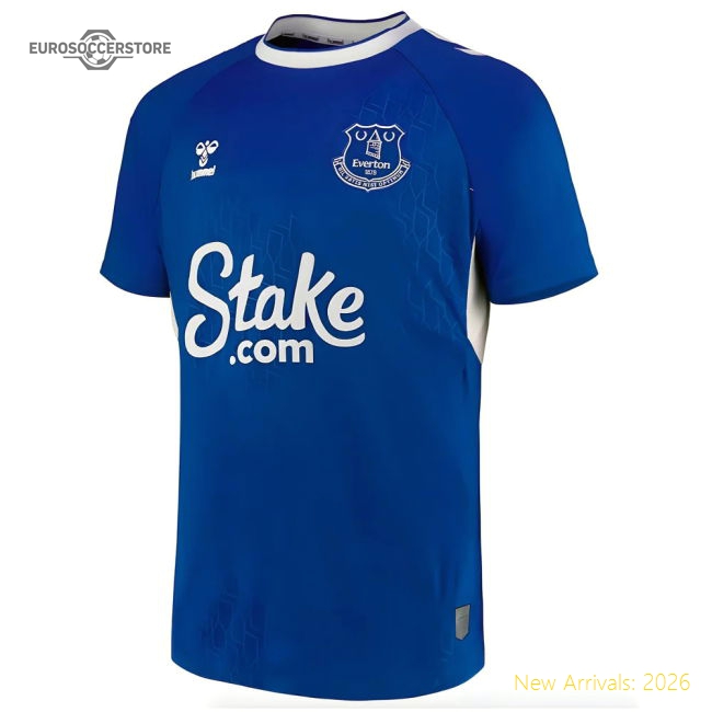 Luxury Home Everton Jersey 2022-2023 Smooth Performance Fabric