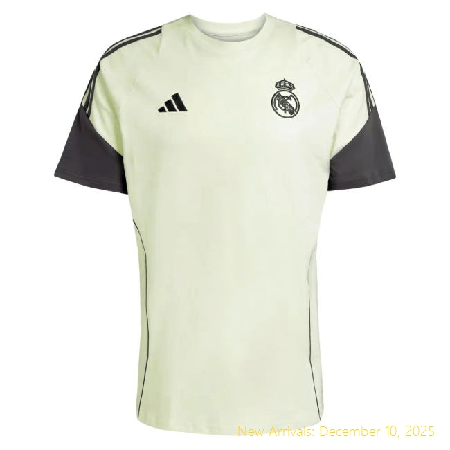 Professional 2025-2026 RM Real Madrid Training Tee (Almost Lime) 24